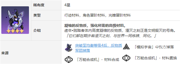 铁道彦卿突破材料是什么AYX爱游戏崩坏星穹(图1)